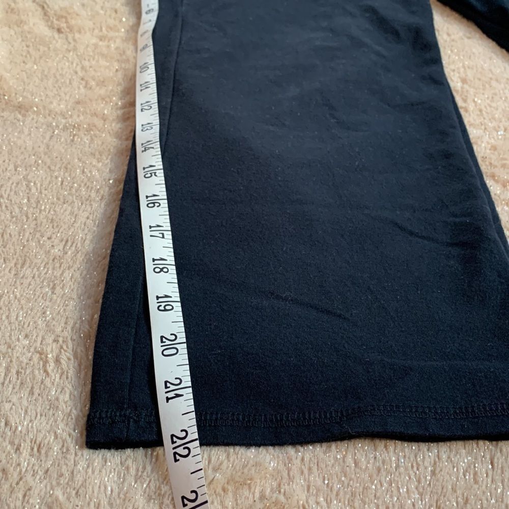 Old Navy Maternity Cotton Yoga Pants Leggings Set of 3 S Black - Picture 2 of 16